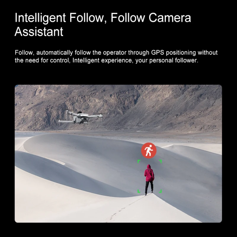 Grande Schermo Pieghevole GPS Ritorno WIFI FPV Telecomando Quadcopter 8K ESC Flusso Ottico Hover Smart Evitamento Ostacoli RC Drone