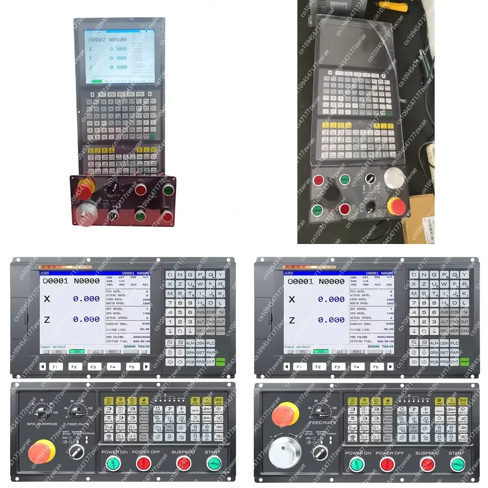 10.4 Vertical Screen CNC Controller 2/3/4/5-axis Milling and Lathe System Control Kit Supports PLC, ATC Similar to GSK Panel