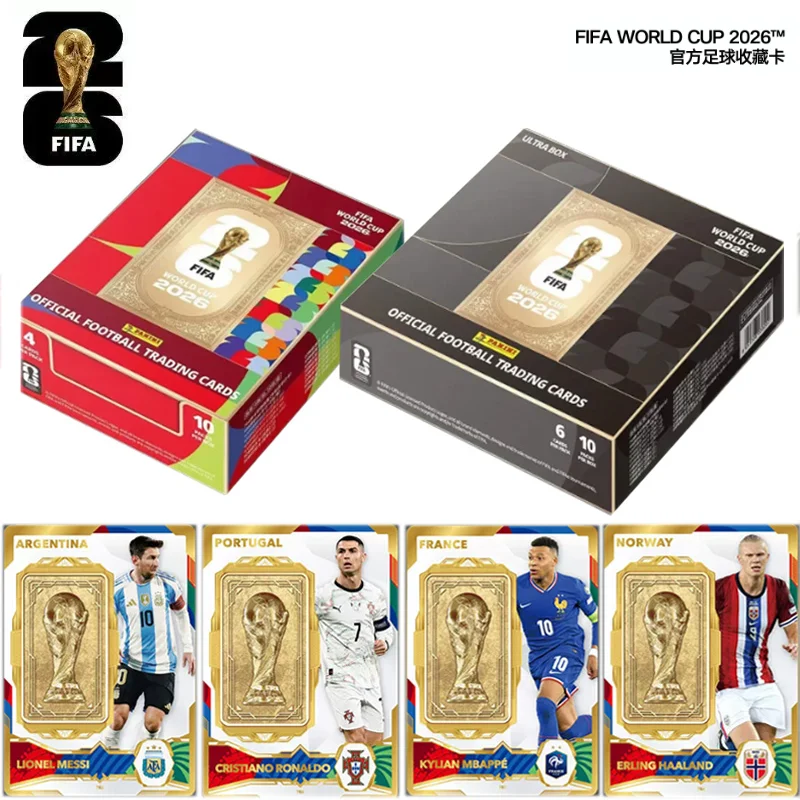 

2026 Official FIFA World Cup Panini Football Star Collectible Sports Trading Card Game Fan Limited Edition Collectible Gift Card