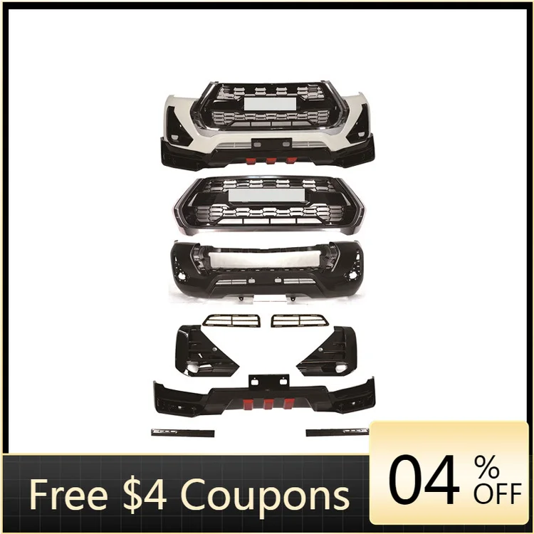 

High quality hot sellingHigh Quality 2016-2020 Upgrade to 2021 Sport Style Front Bumper Body Kits for ToyotaS Hilux REVO
