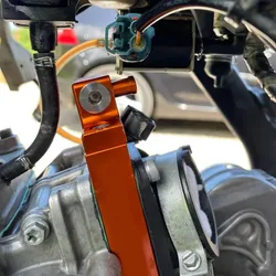 Motorcycle TPi Injector Relocation Block Aluminum For K-T-M EXC300 250 XC XCW TPi Six Days EXC XC 300 250 150 TPi 2023 2022 2021