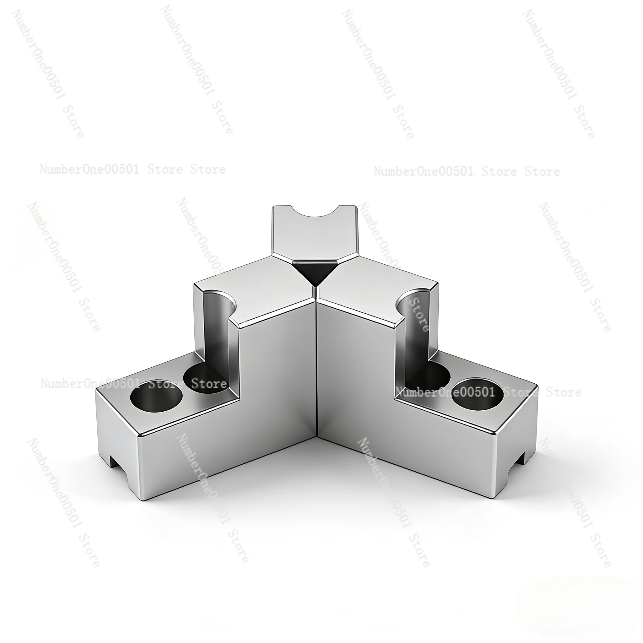Hydraulic Chuck L-Type 7-Shaped 5 6 8 10 Inch Internal External Clamping Hard High Step Soft Jaws High Precision. LBW011.