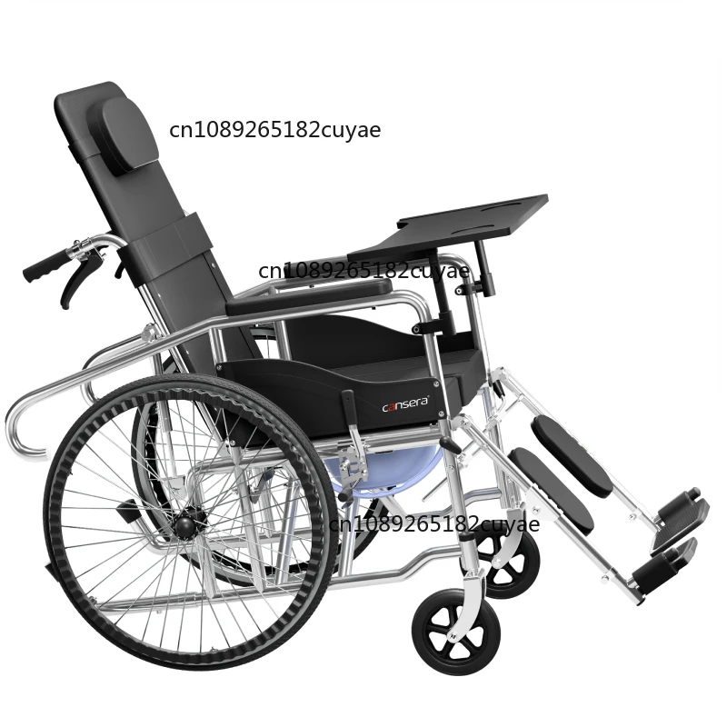 Cansera  Physical Therapy Rehabilitation Foldable Lightweight Sport Stainless Steel Wheelchair 100KGS Comfortable