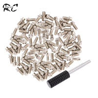 M2 M3 Steel Scale Beadlock Ring Screws 1.9 2.2 Wheel Rims Hexagon Screws for 1/10 RC Car Crawler TRX4 Axial SCX10 AXI03007