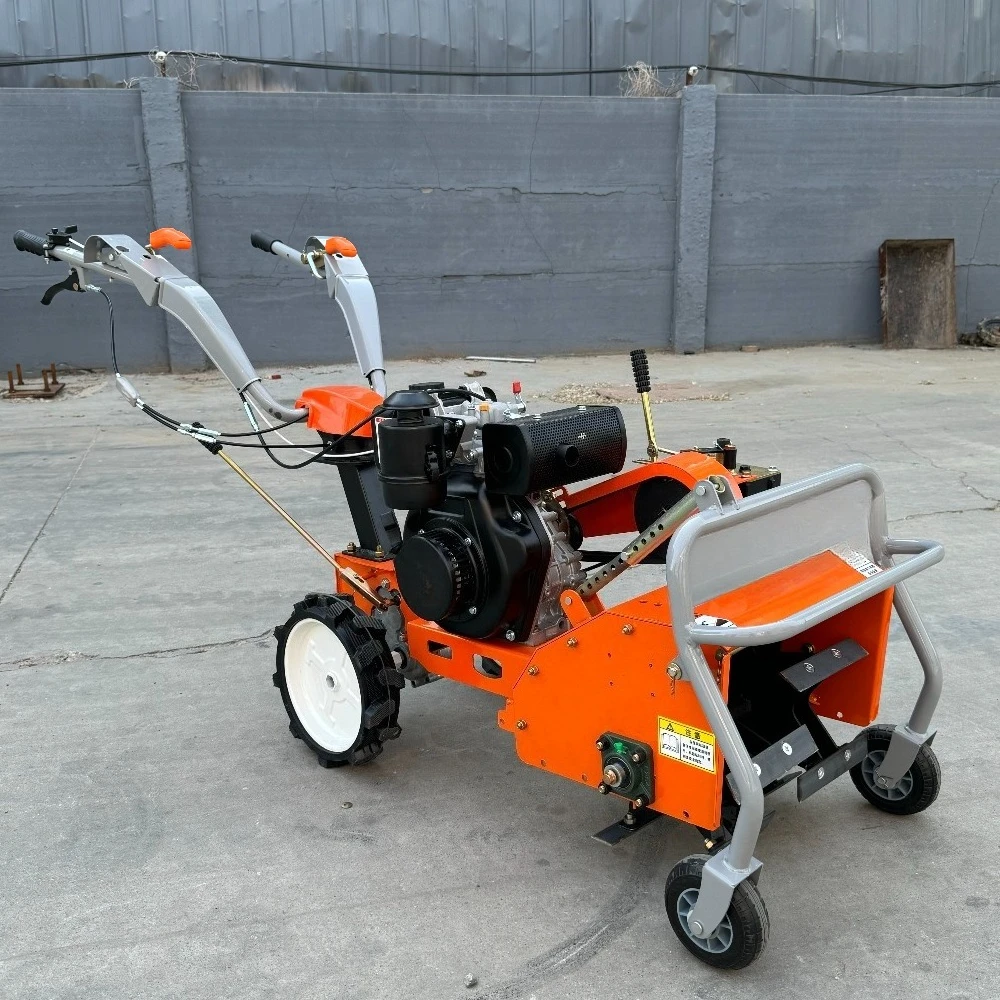 Wholesale Price Engine Weeder 4 Wheel Self Propelled Working Garden Use 50cm/60cm/70CM Width Weeder Machine for Farm