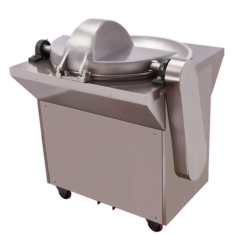 High Speed Meat Bowl Cutter Meat Choppert Ground Slicer Vegetable Onion Chopper Grinder Machine  Chopping Machine