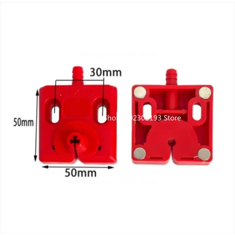 EDM Plastic Water Jet Panel Cooling Plate with Magnet W50*L50mm for Wire Cutting Machine 2pcs