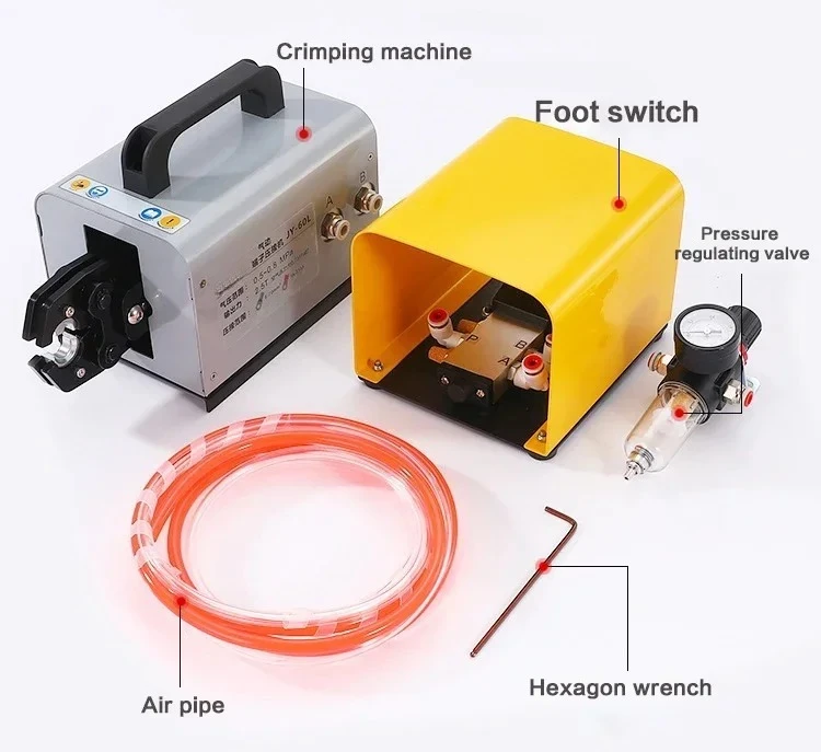 

High Precision 70SQMM Terminal Crimping Machine All-in-One Hand Press Pliers Easy for Thick Wire Crimping​