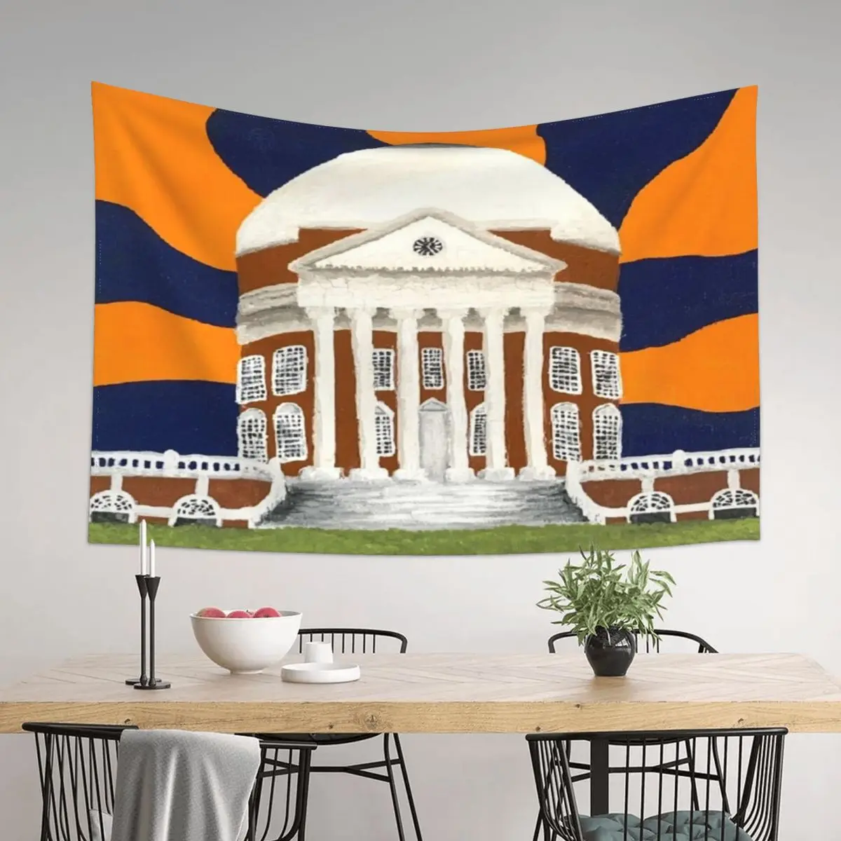 

UVA ROTUNDA PAINTING Tapestry Room Decoration Korean Style Outdoor Decoration House Decoration Room Tapestry