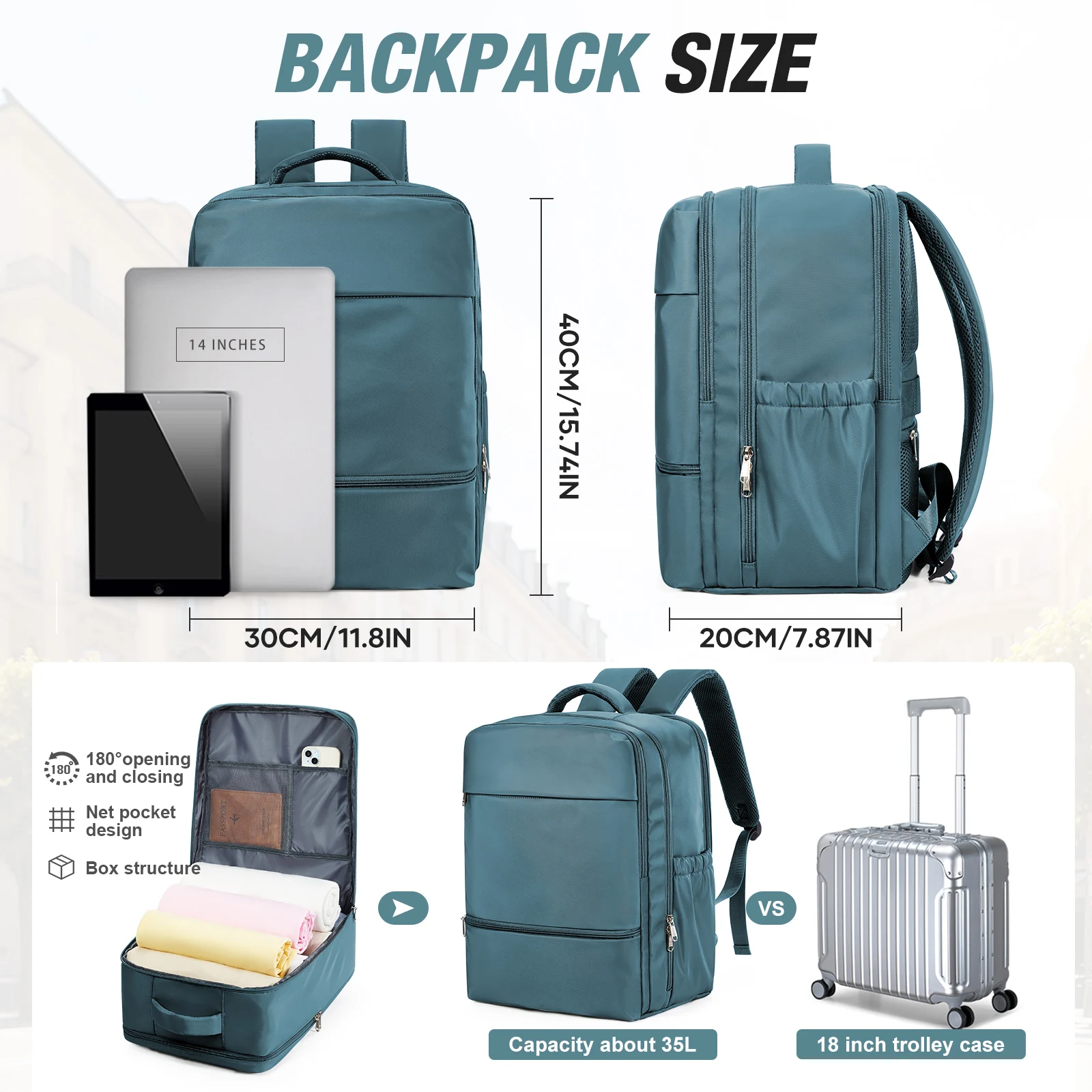 Thumbnail 4 - #2 Cabin Luggage Backpack Comparison Guide