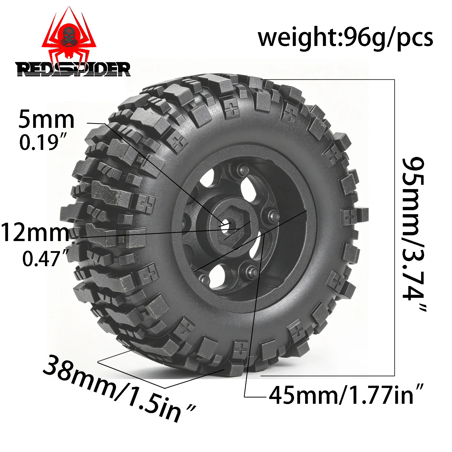 Plastic Beadlock 1.9