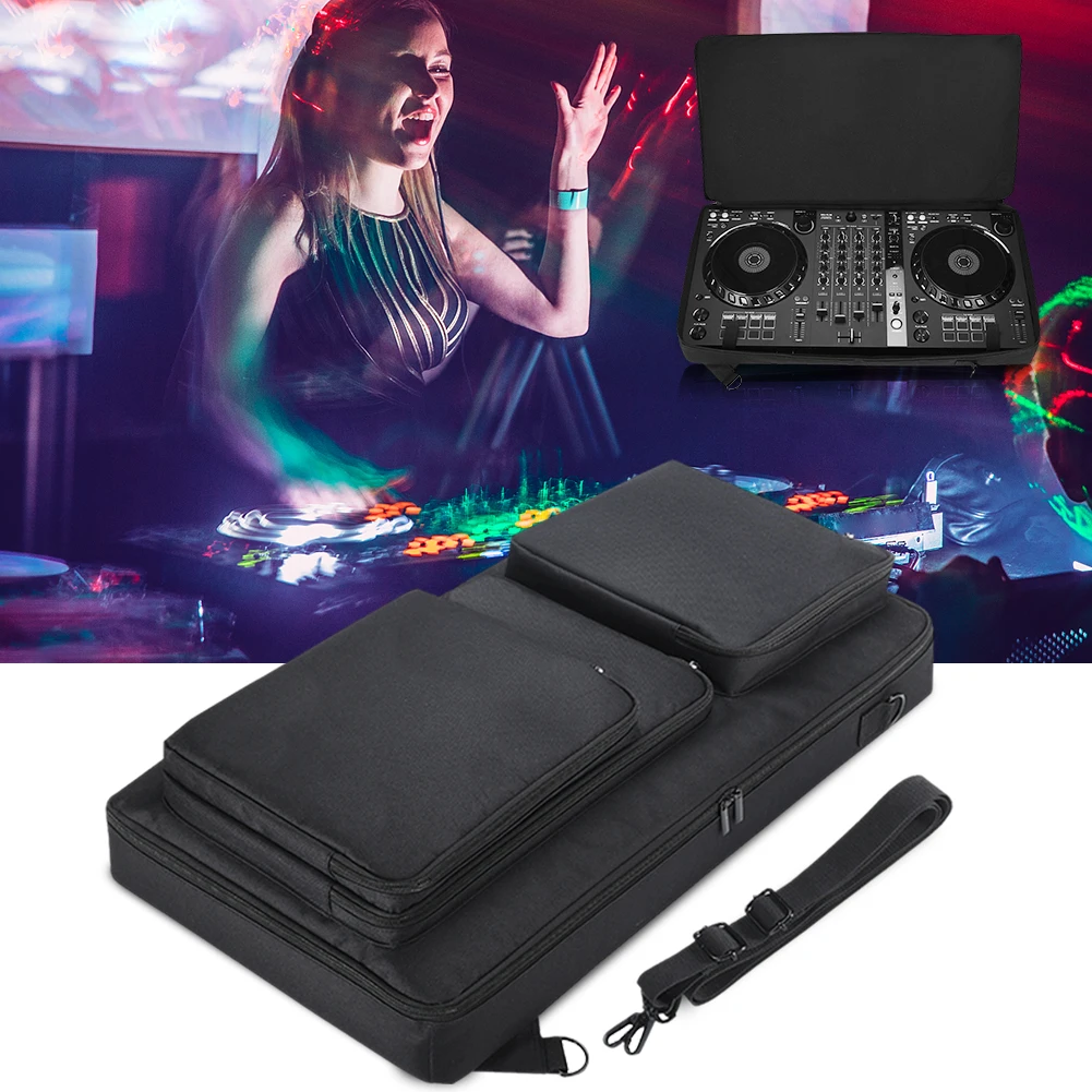 Carrying Case for Pioneer DDJ-FLX6/FLX104 DDJ-SX DDJ-800 Portable Storage Bag DJ Turntables Controller Protective Case Accessory