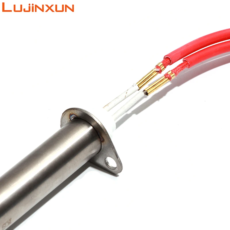 LUNJINXUN Высокотемпературный гриль, электрическая нагревательная труба, духовка, нагреватель, воспламенитель, горячий стержень SUS316, гриль для сухого горения, нагревательная трубка