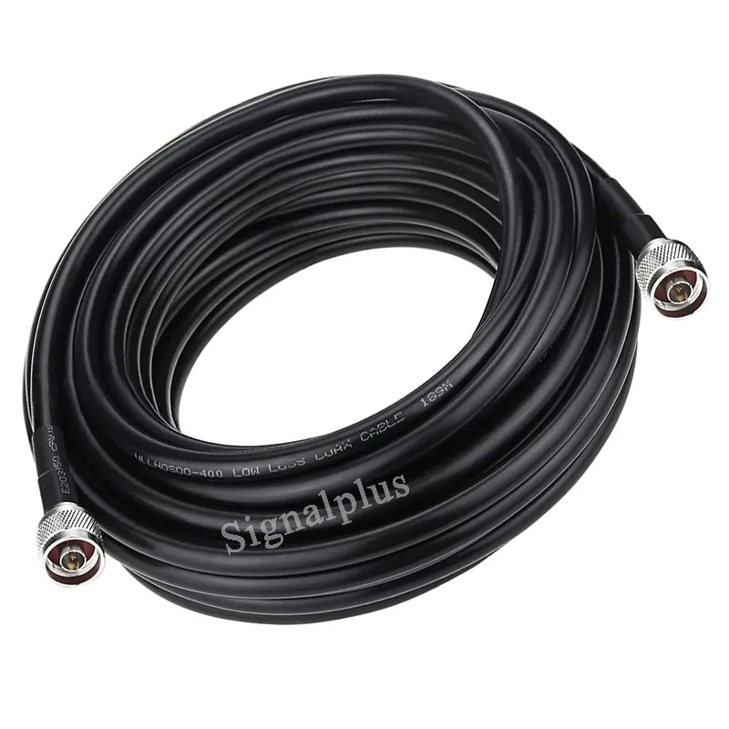 32ft 10M 2pcs/lot LMR400 cable RF coaxial N male plug to male extension cord adapter cable KSR LMR400 Military Quality