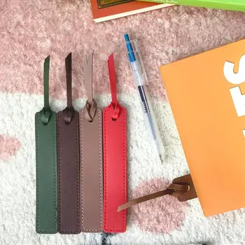 6枚書籤,皮革書籤配皮繩,閱讀禮品,愛書人士的書籤 10 最佳銷售 皮革書籤 - №5