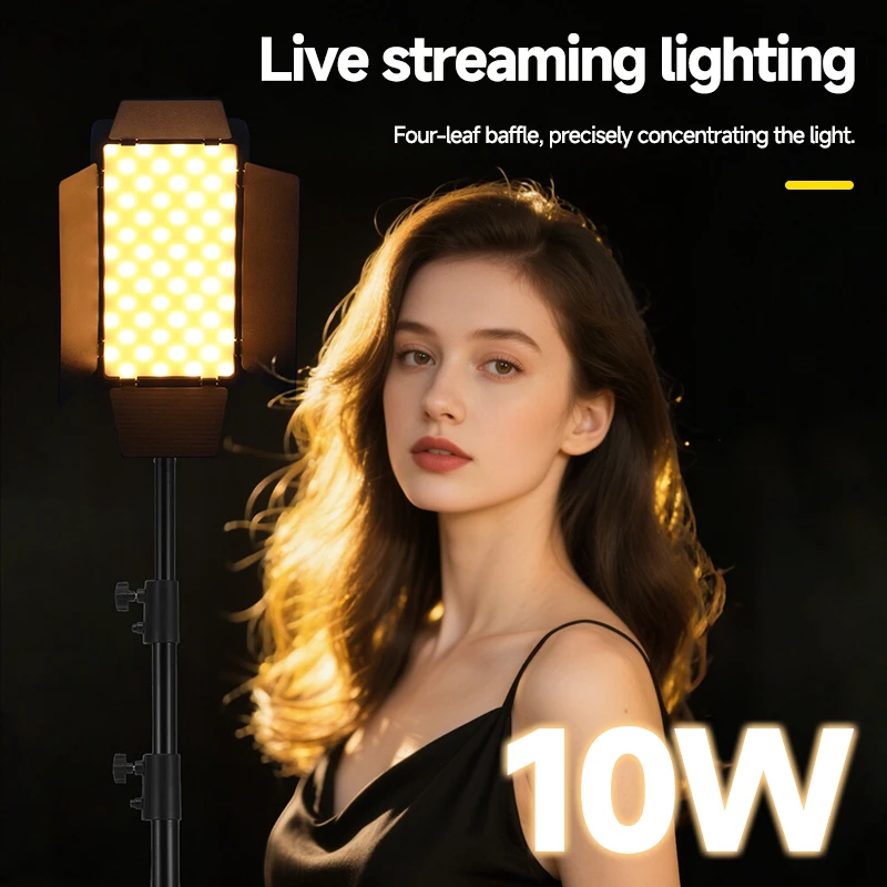 

Miaotu RGB LED Video Light - 2700K-6500K Adjustable & Dimmable, CRI95+ Rechargeable for YouTube/TikTok/Live Streaming/Photograph