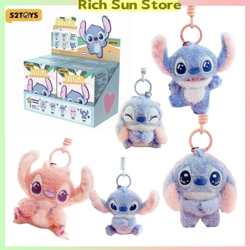 

New Original 52toys Stitch Blind Box Mood Series Mobile Phone Rope Figure Pendant Trendy Toys Doll Blind Box Pendant Toy Gift