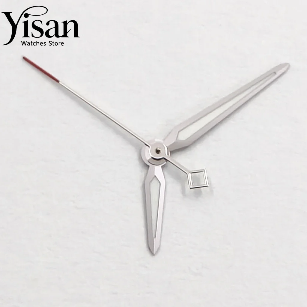 New Fit VH31 Quartz Movement Silver Watch Hands Green Luminous Watch Mod Replacement Repair Accessories