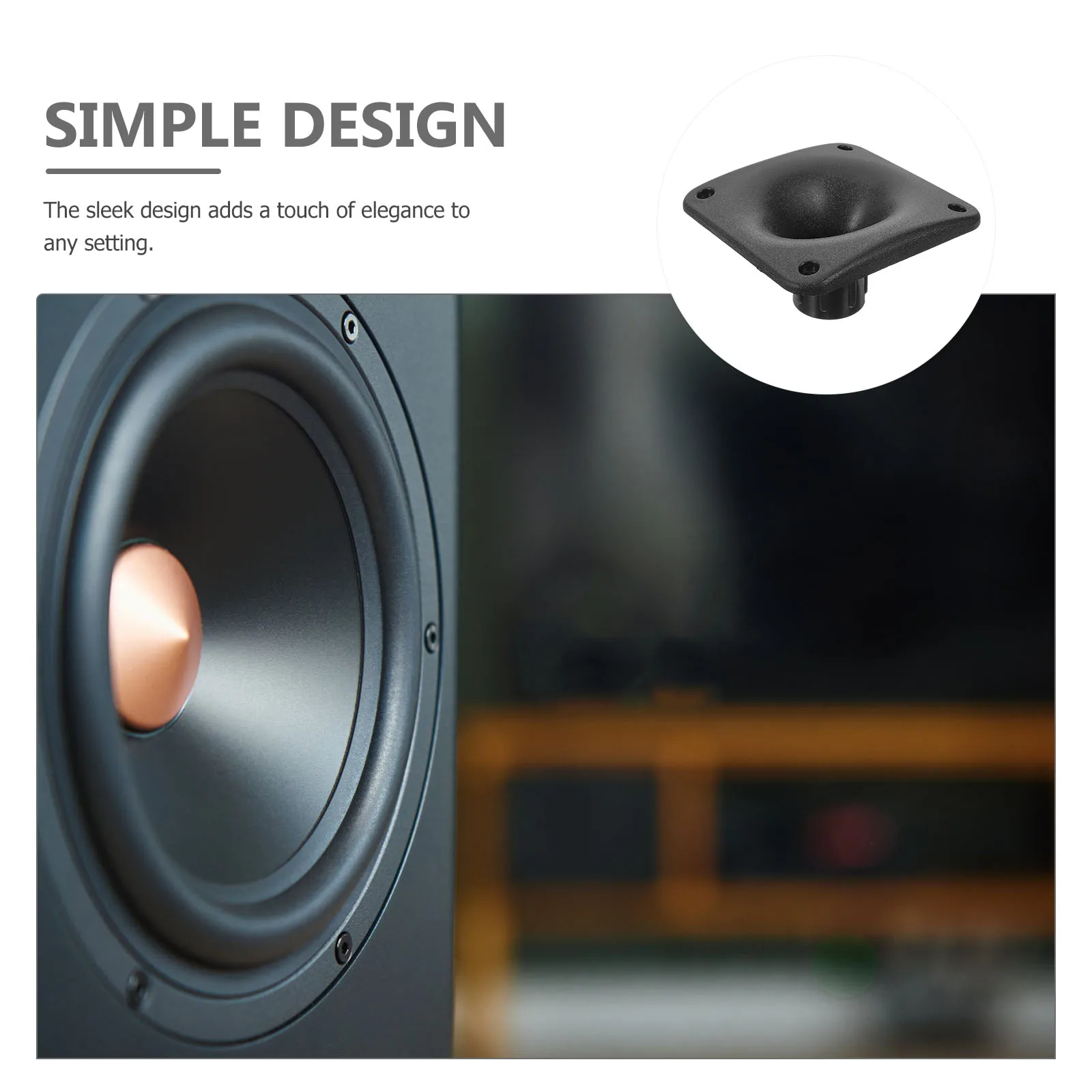 

Horn Speaker for Stage High-Fidelity Audio Performance Portable Small Speaker for Outdoor Show and Live Sound Setup