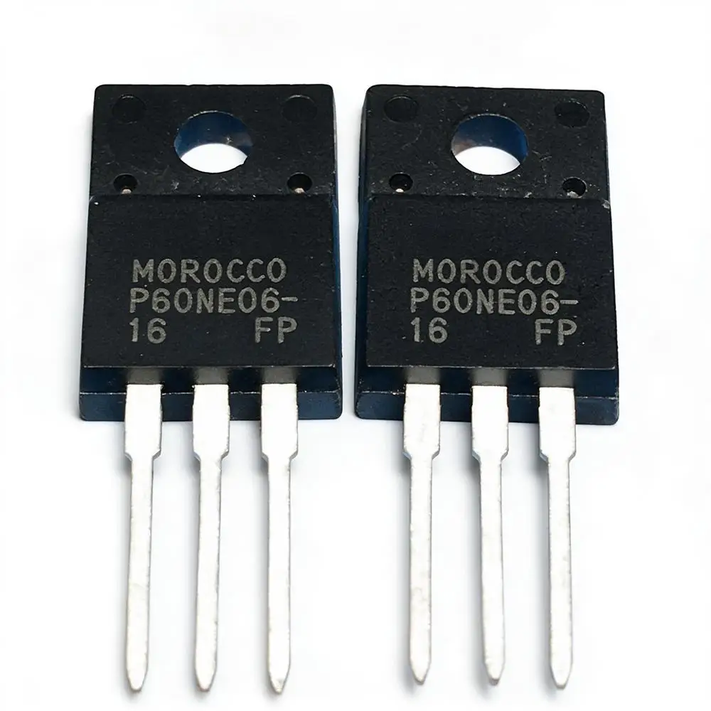 5piece P60NE06-16FP STP60NE06-16FP 60V 60A TO-220F