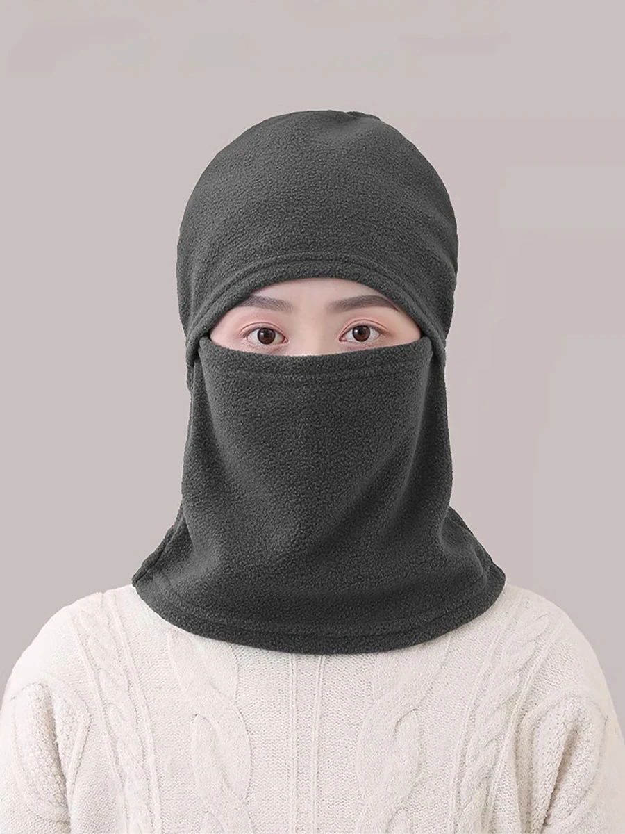 AliExpress NONE Winter Cycling Mask Thermal Windproof Balaclava Ski Mask Men Women Warm Polar-fleece Outdoor Sport Motorcycle Face Skiing Hat