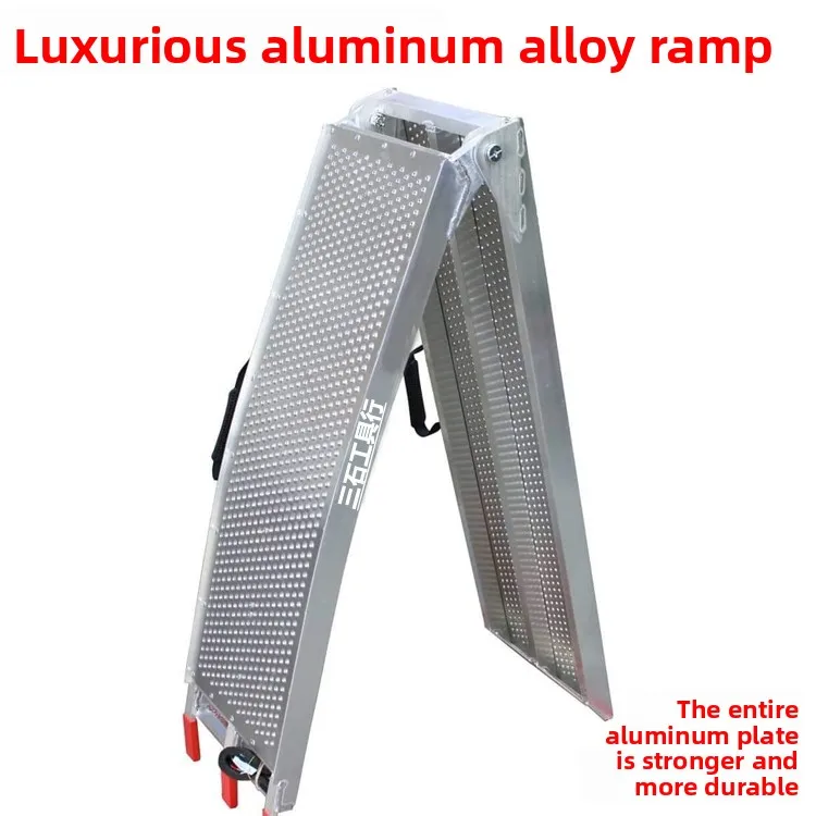 

SGF Portable Foldable Aluminum Alloy Ramp Aluminum Ladder Hauling Rack