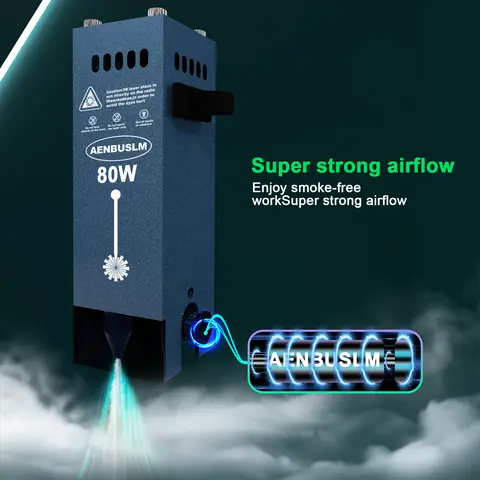 AENBUSLM 80W 레이저 조각 헤드 레이저 조각기 노즐 레이저 모듈 레이저 커팅 머신 레이저 커터 CNC 목공 도구