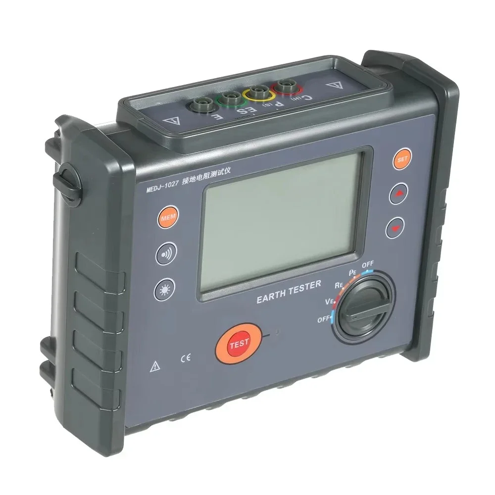 MEDJ-WY1027 Ground Resistance Tester Leakage Current Auto Range Clamp Meter