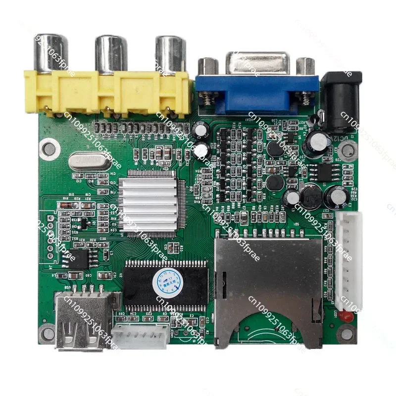 

MP4 Video Playback Board, Image Decoding Board, VGA Simultaneous Output,AV Composite Analog Video, MP3 Audio Module