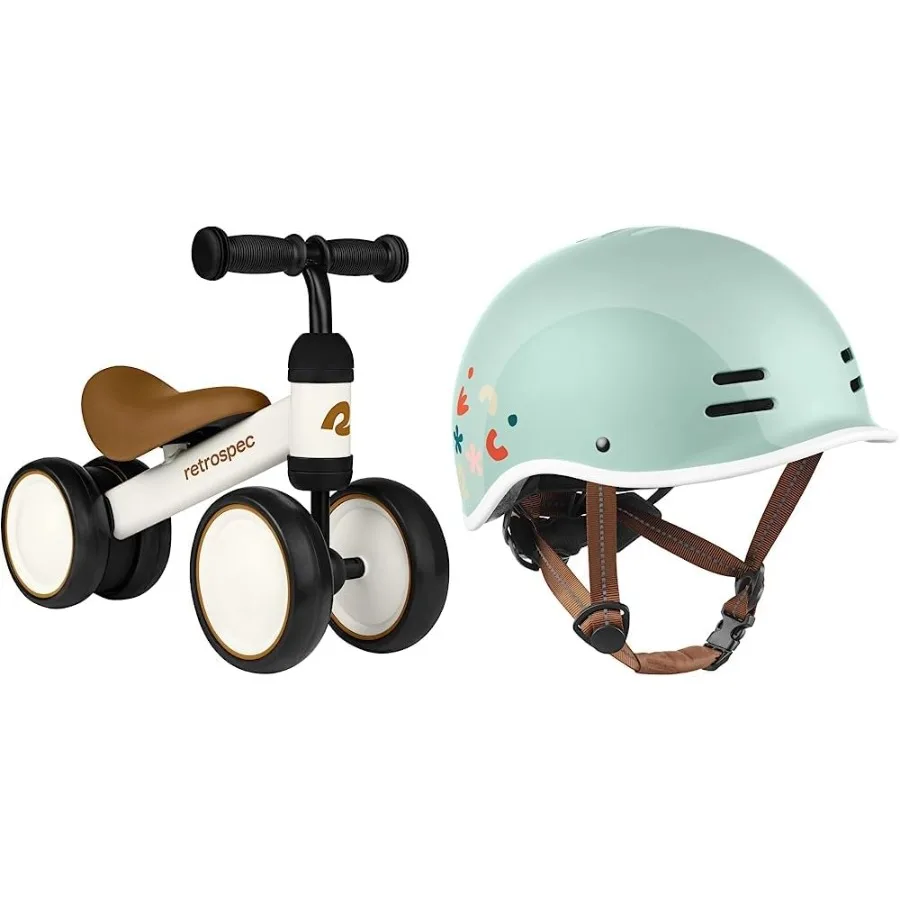 Cricket Baby Walker Laufrad mit 4 Rädern für 12–24 Monate – Kleinkind-Fahrradspielzeug für 1 Jahr – Spielzeug zum Fahren für