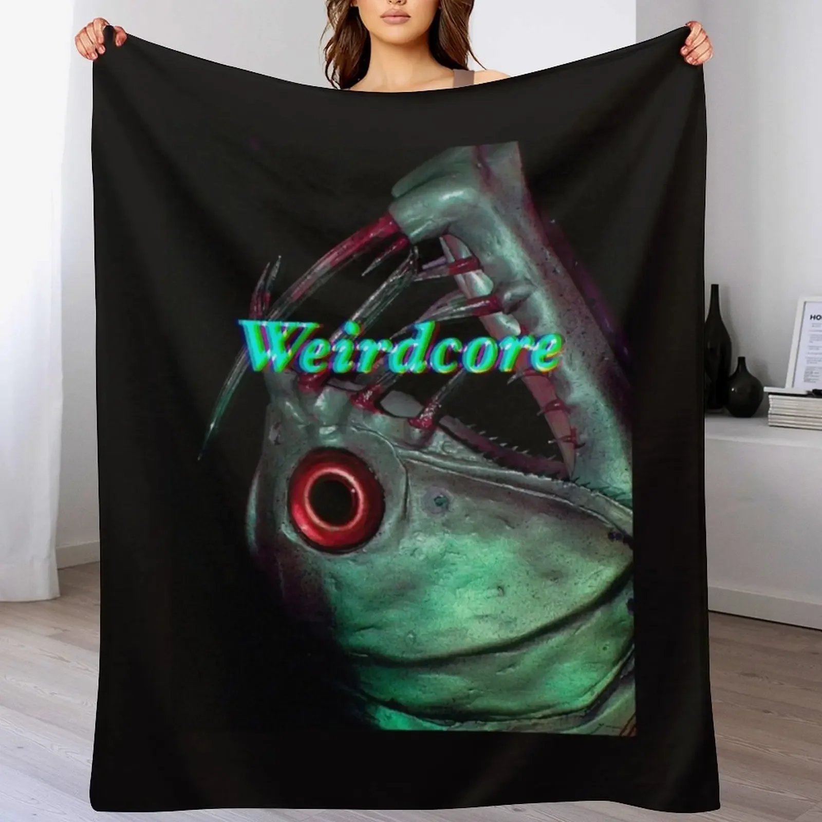 

Weirdcore Throw Blanket For Baby Sofa Throw Bed Retros Blankets
