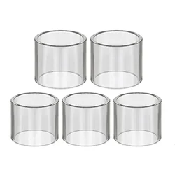 FATUBE 5PCS Clear Straight Outer Diameter OD24,OD25mm GLASS TUBE Tubular