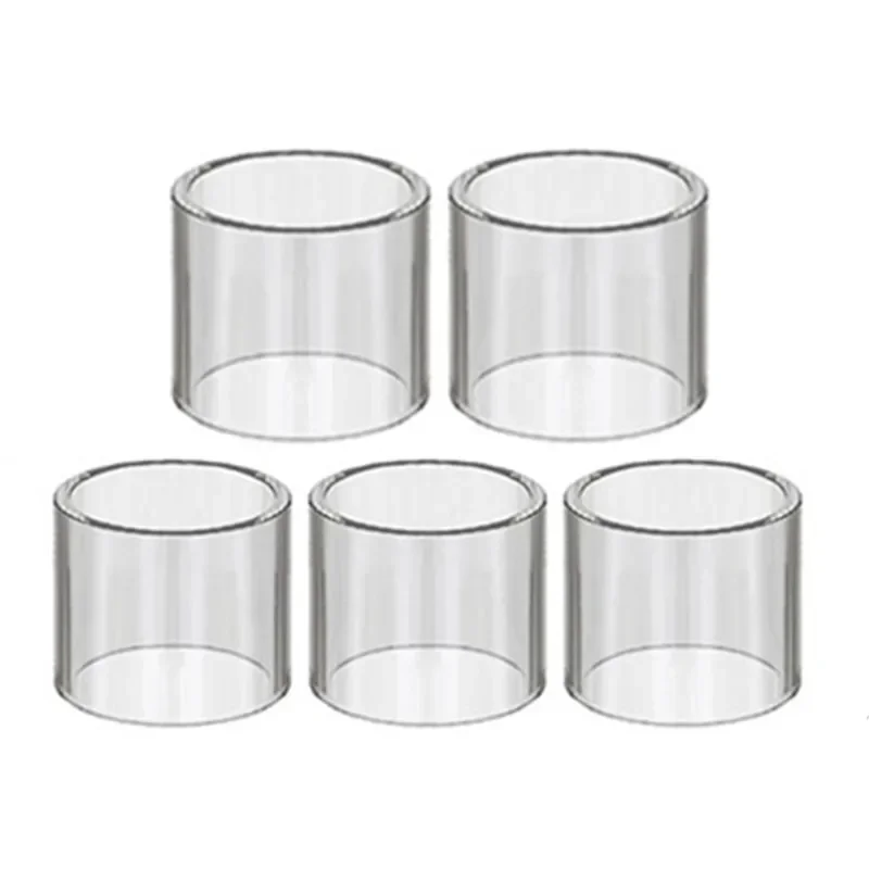 FATUBE 5PCS Clear Straight Outer Diameter OD24,OD25mm GLASS TUBE Tubular