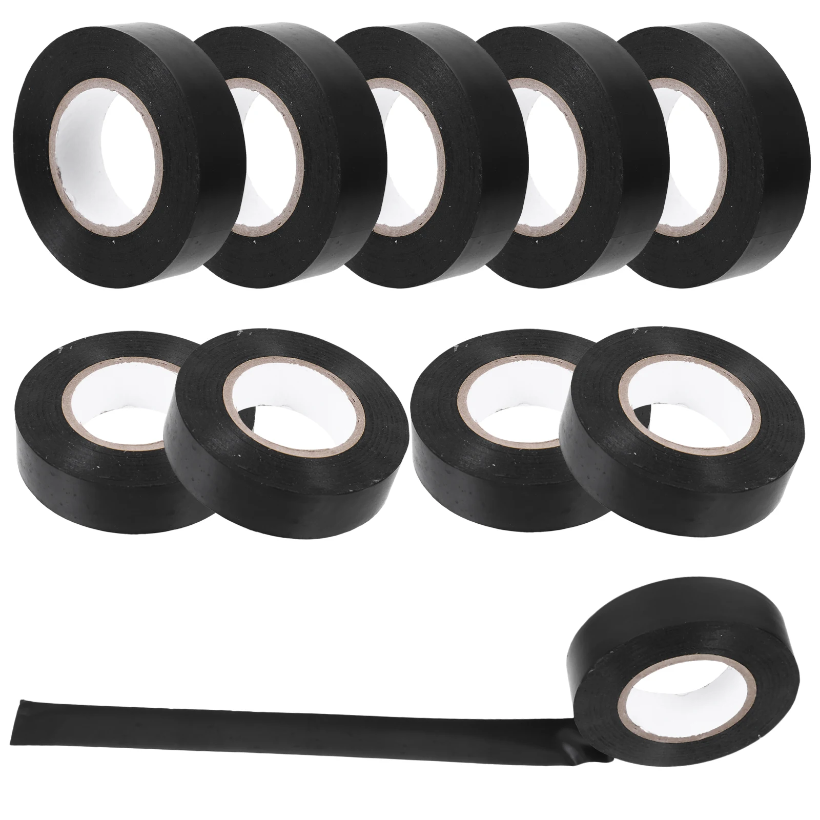 

10PCS Electrical Tape Flame Retardant Moisture Resistant Proof Wire Electrician Insulation Colored Protection
