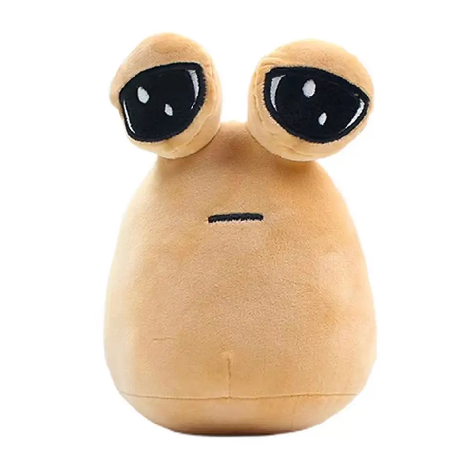Hot My Pet Alien Pou Plush Toy Kawaii Alien Pet Doll Cute Pou Stuffed Toys Soft Pillow Plush Animal Gift Toys For Kids Girls