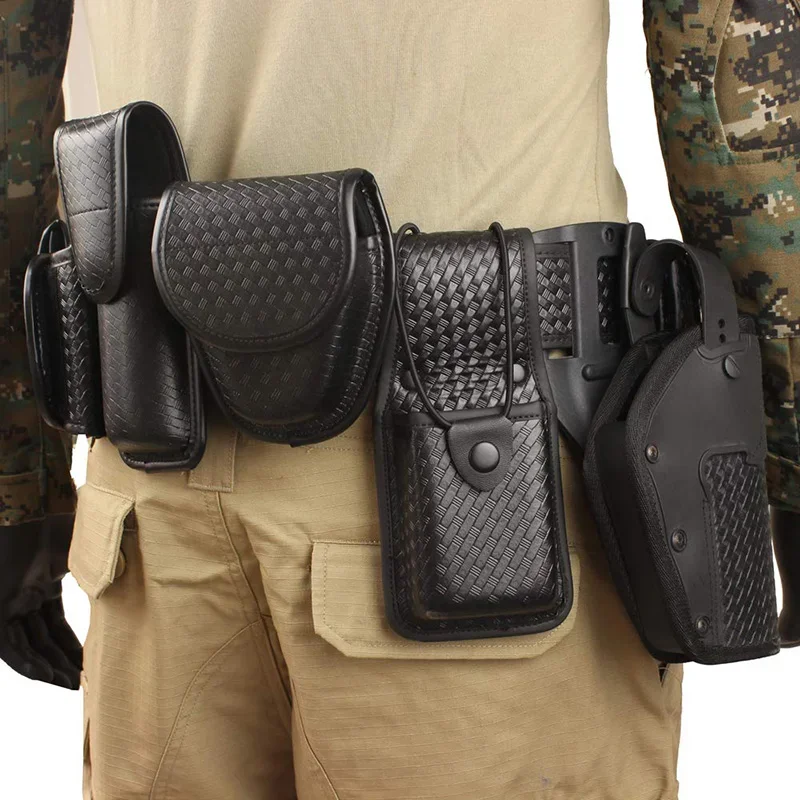 Gina 10 in 1 Modular Seat Tactical Heavy Duty Belt with Pouches Holder