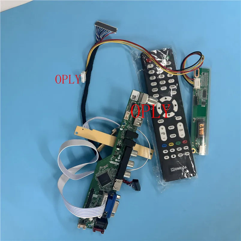 TV Controller board VGA HDMI-compatible USB kit for LP154WU1 LP154WU1-TLA1 15.4