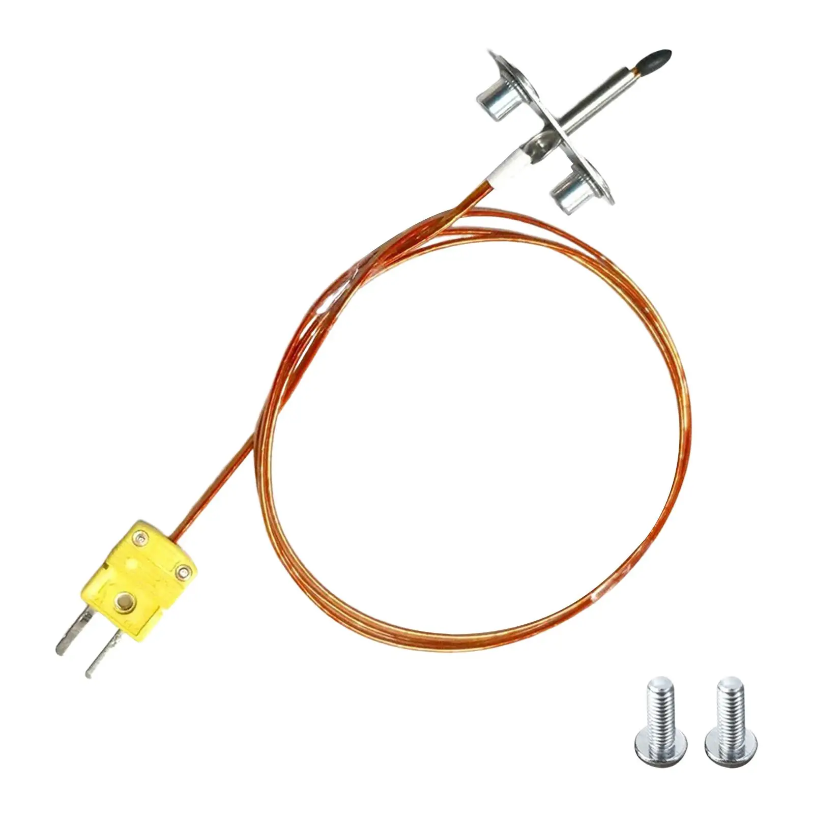 Thermocouple Sensor Probe Wide Measurement Range Durable Stainless Steel Easy Installation Temperature Thermocouple Replacement