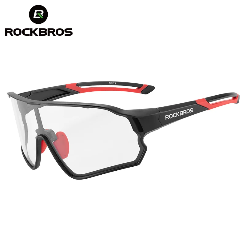 ROCKBROS Cycling Glasses MTB Road Bike Polarized Photochromic Sunglasses Bicycle Eyewear Cycling Glasses Bicycle Goggles Eyewear