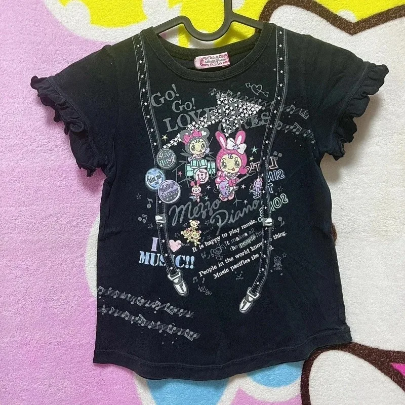 

Women's Summer Tops Short-Sleeve T-Shirt Printed Vintage Sweet New Unique Chic Trendy Minimalist Fashionable Comfortable Casual