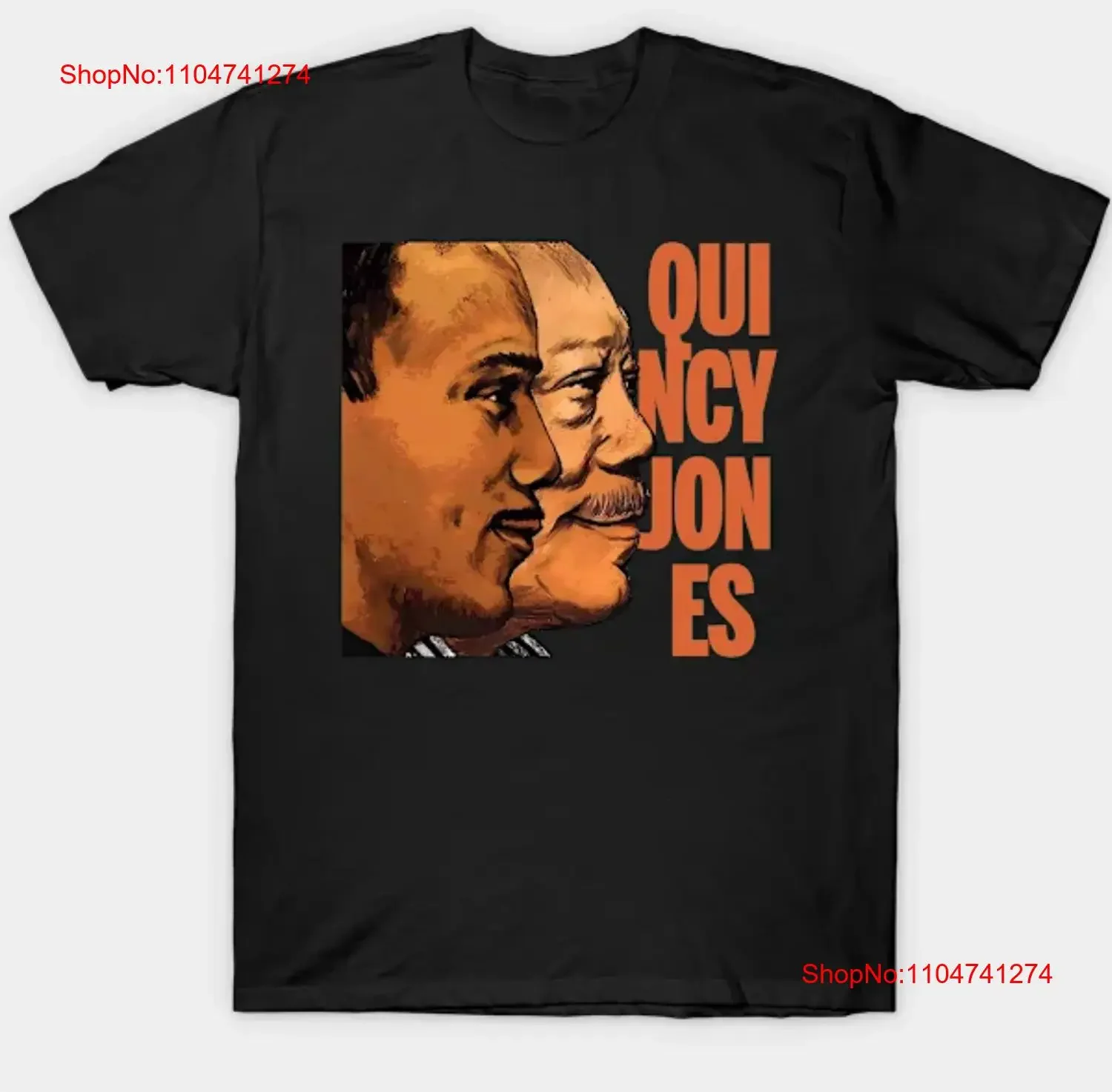 

Футболка Quincy Jones, мужская S 3XL, черная веерная винтажная стираная уличная одежда, модная слегка растянутая дизайнерская одежда с графическим рисунком