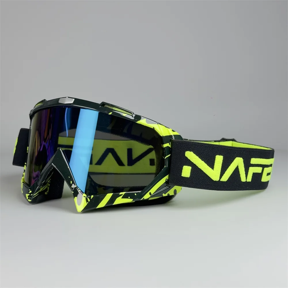 Enduro Dirt Bike Cross‑Country Goggles, Windproof UV‑Protection Motocross Motorcycle Off‑Road Riding Eyewear