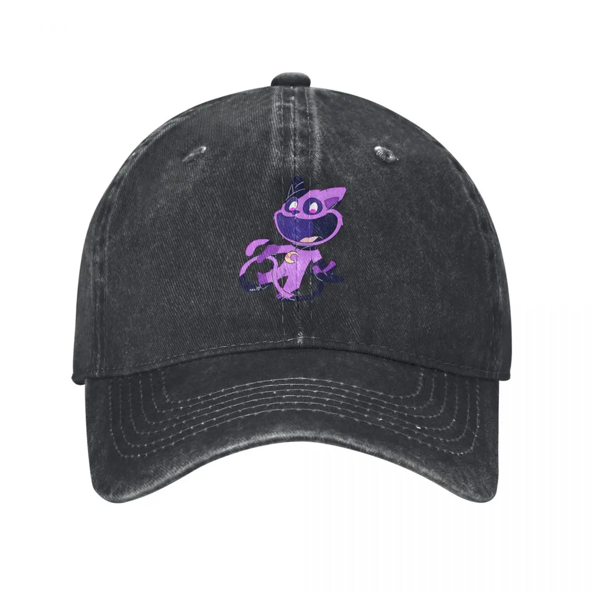 Washed Men's Baseball Cap (Lavender) Trucker Snapback Caps Dad Hat Catnap Golf Hats