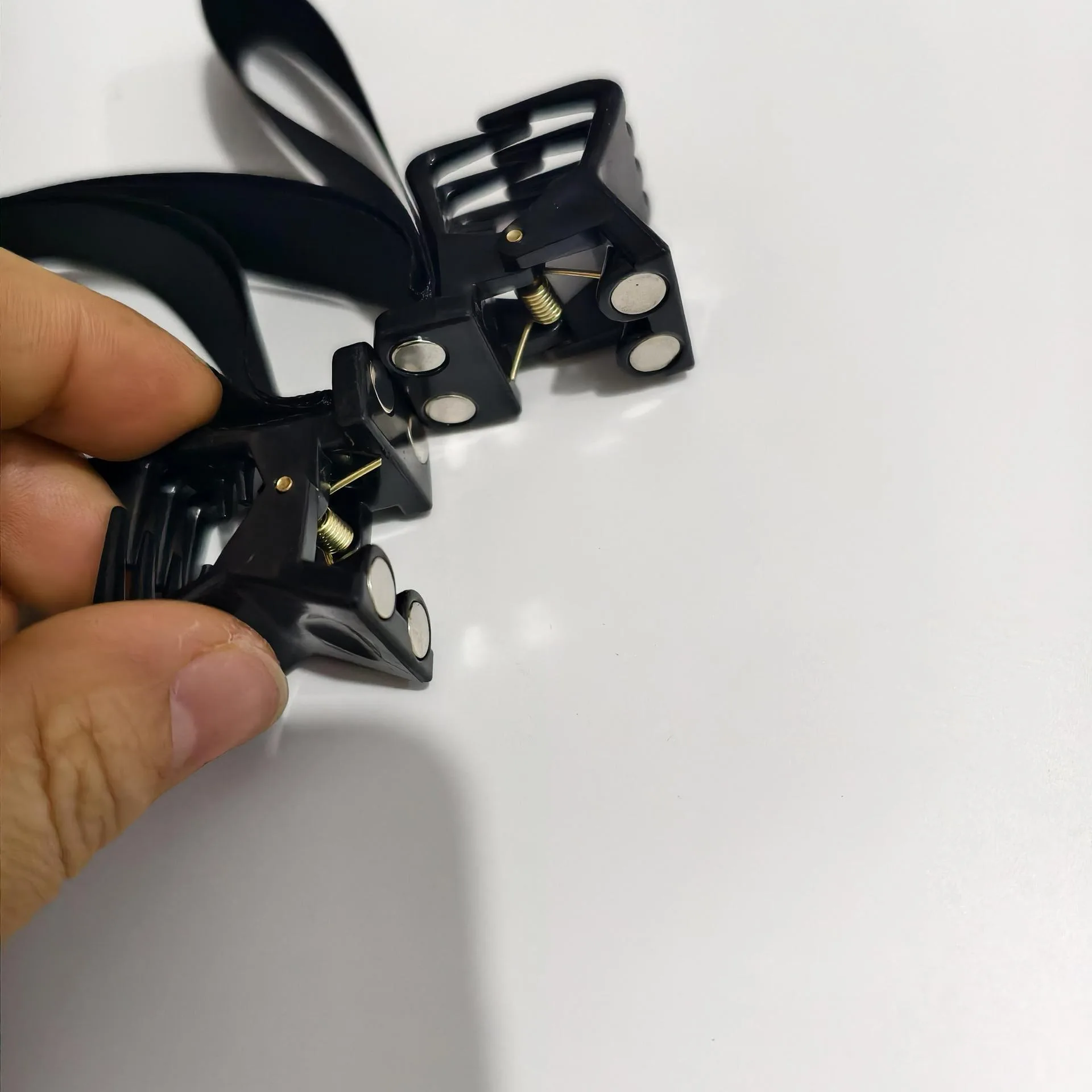 Grenzüberschreitende magnetische Haarspange mit Schleife, intelligente magnetische Haarklammer, personalisierte intelligente magnetische Haarspange – Detail 23