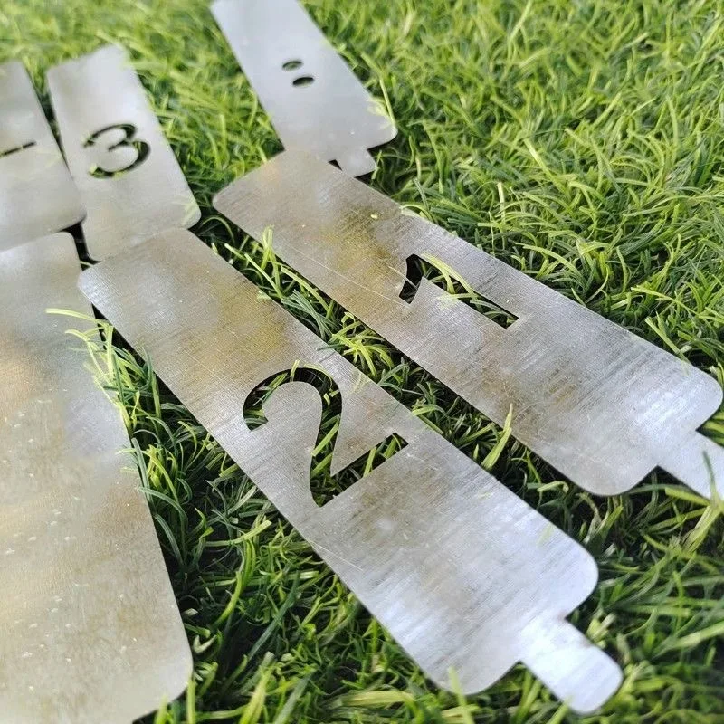 Metal Iron Wall Stencils 10 Pcs Digital Height 5/810/15cm Engraved Numbers 0-9 For Spray Paint And Floor Marking Painting Signs