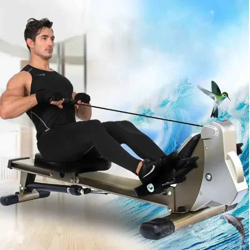 V336 Rowing Machine Aerobic Fitness Equipment Adjustable Resistance Rowing Exercise Sports Abdominal GYM