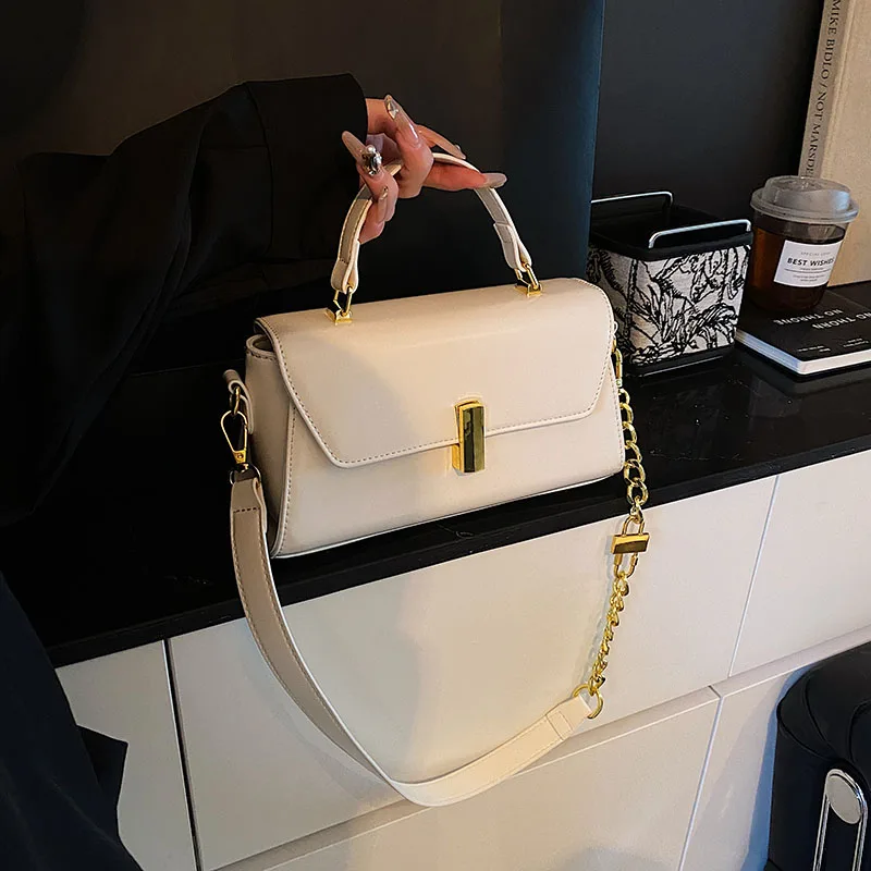 

Luxury Brand Women's Handbag Leather Shoulder Bag Crossbody Messenger Elegant Classic Famous Designer For Ladies Chic
