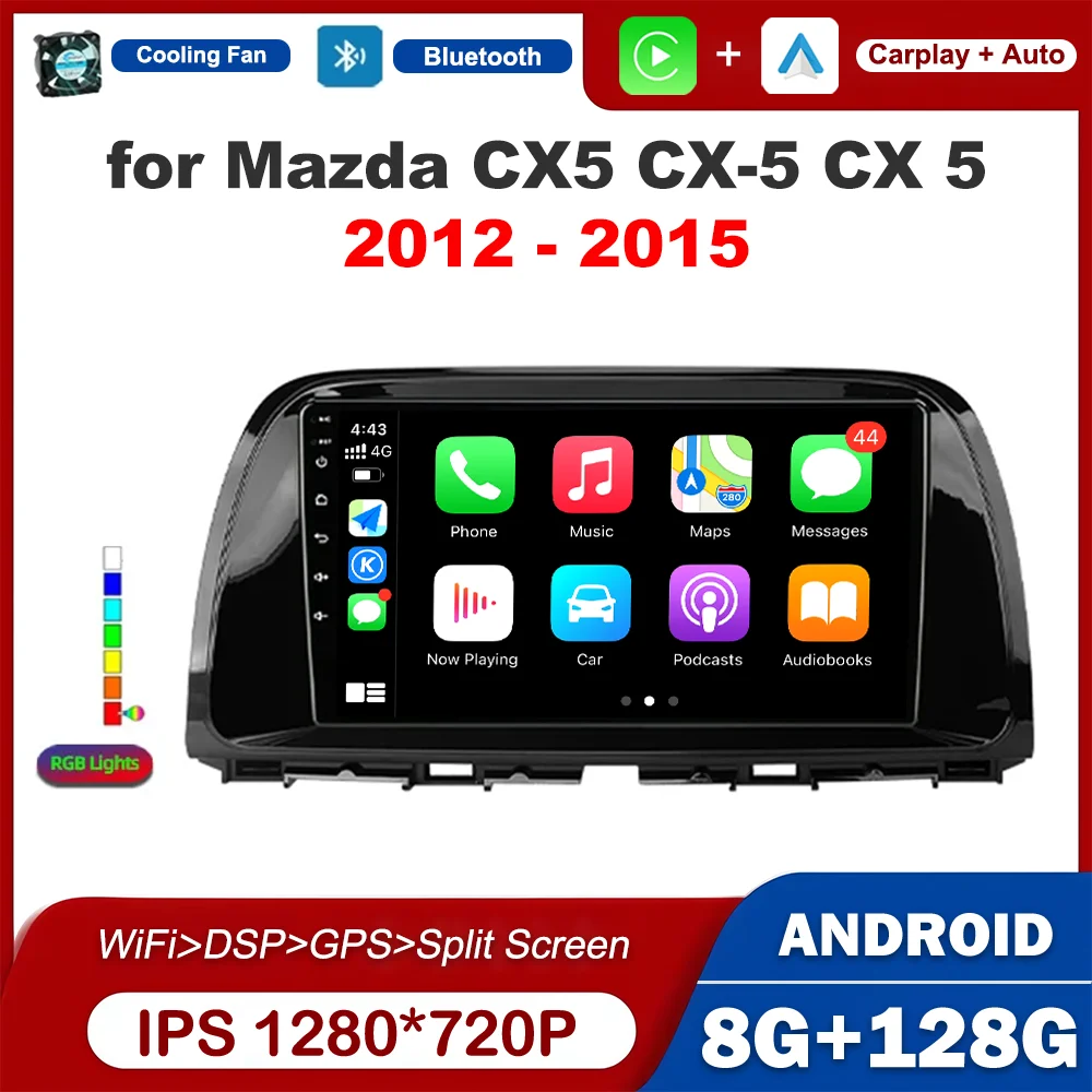 

Car Radio Multimedia 9 inch for Mazda CX5 CX-5 CX 5 2012 - 2015 Android Intellingent System Video Player GPS Navi Auto Tools 4G