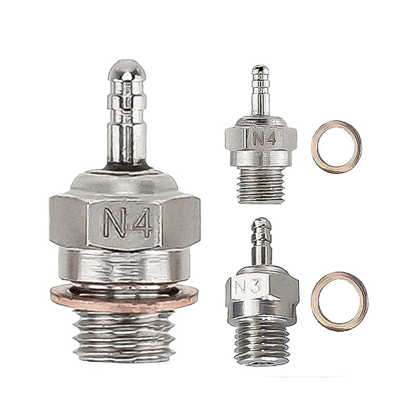 HSP methanol engine universal No. 8 N3 N4 spark plug, remote control model car oil-operated hot head 70117