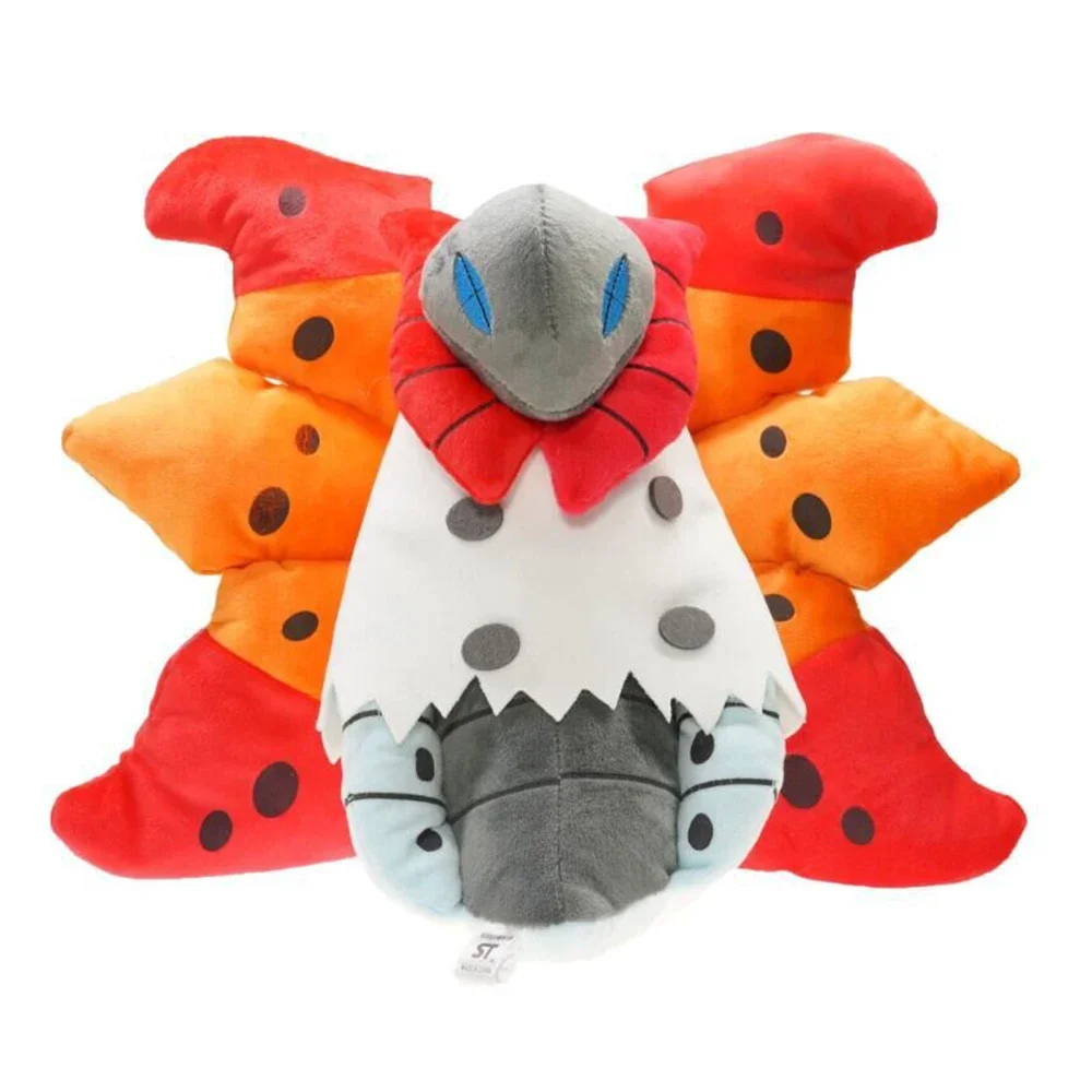 Muñecos de peluche de Pokémon Volcarona Yveltal para niños, juguete de almohada de Anime de dibujos animados, regalos sorpresa de cumpleaños, 30cm